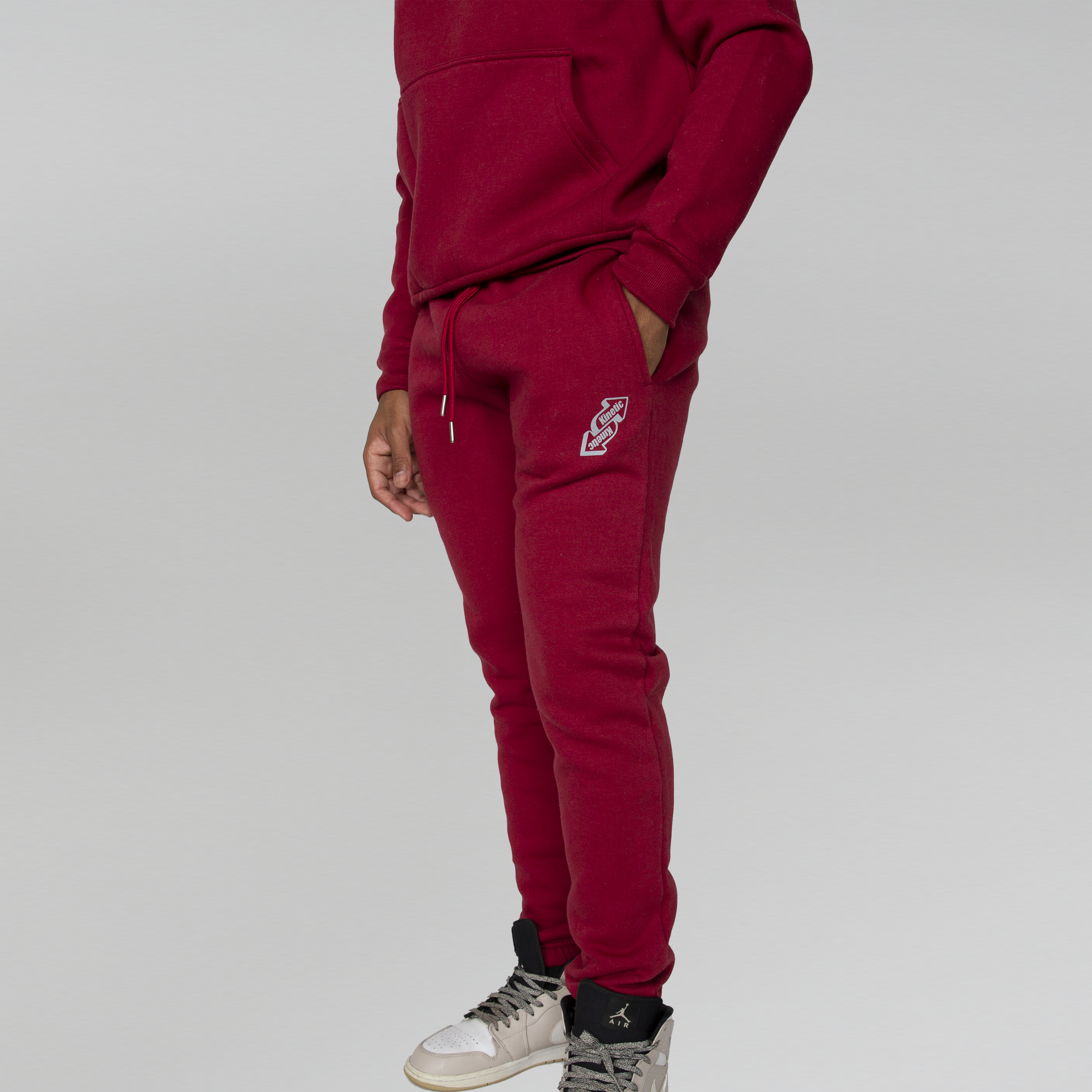 Kinetic Adjective - Red Joggers – Kinetic Apparel